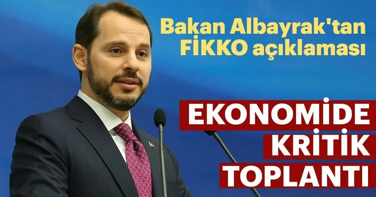 Bakan Albayrak’tan FİKKO açıklaması