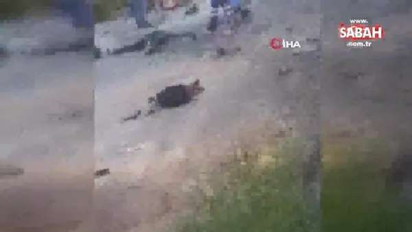 Bursa'da otomobilin parçalandığı kaza kamerada: 3 ölü, 2 ağır yaralı