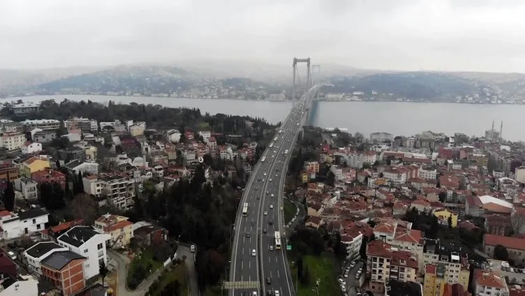 İstanbul’da bu sabah! 15 Temmuz Şehitler köprüsü haftanın ilk günü boş kaldı