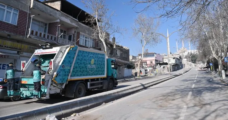 Beyoğlu Belediyesi Kahramanmaraş’ta temizlik çalışmalarına destek veriyor