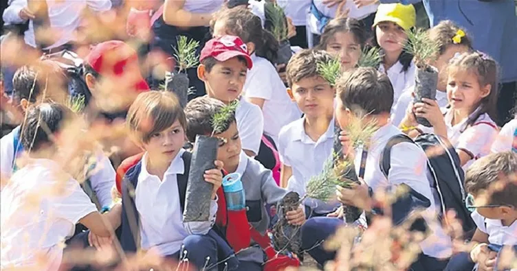 Şehit öğretmenin mirası toprakta yeşeriyor