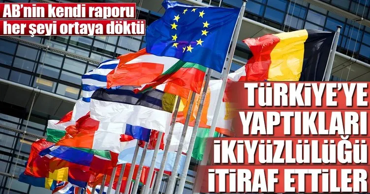 Avrupa Birliği'nin ikiyüzlülüğü kendi raporunda