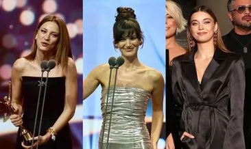 49. Pantene Altın Kelebek Ödülleri’nde şıklık yarışı! Serenay Sarıkaya, Pınar Deniz, Afra Saraçoğlu...