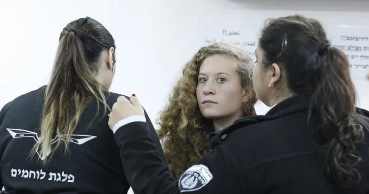 Filistinli cesur kız Ahed’e İsrail zulmü