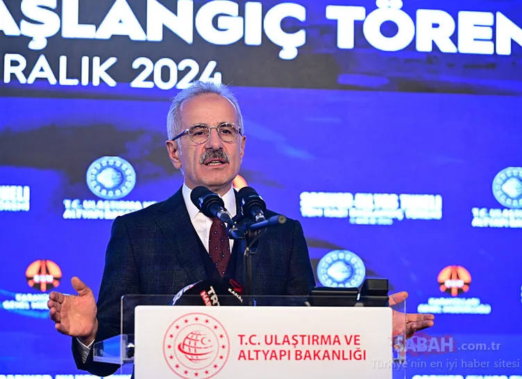 Sarıyer Kilyos Tüneli için ilk kazma vuruldu! Bakan Uraloğlu duyurdu: Seyahat süresi 5 dakikaya inecek