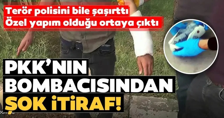 Son dakika haberi: PKK’nın bombacısından şok itiraf! Terör polisini bile şaşırtan detay...