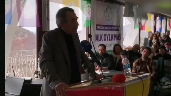 DEM Partili Tunceli Belediye Başkanı Cevdet Konak'tan skandal sözler: Dersim Kürdistan'dır