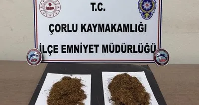 Tekirdağ’da uyuşturucu operasyonu! 2 şüpheli tutuklandı #tekirdag