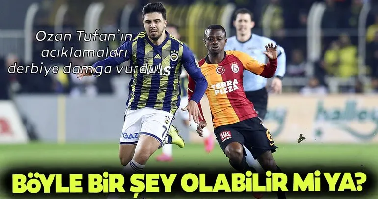 Ozan Tufan Fenerbahçe - Galatasaray derbisine damga vurdu! Böyle bir şey olabilir mi ya?