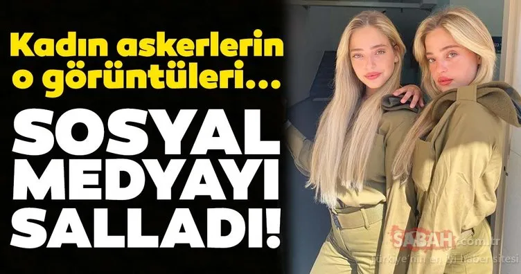 Kadın askerler olay oldu! Sosyal medyada paylaştılar