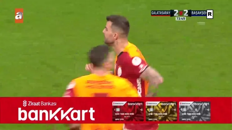 GOL | Galatasaray 2-2 Rams Başakşehir Fk