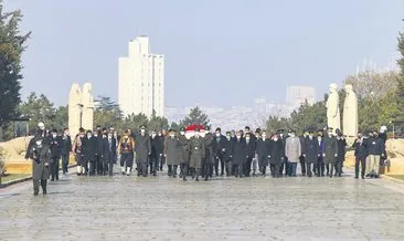 Atatürk’ü seğmenler karşıladı