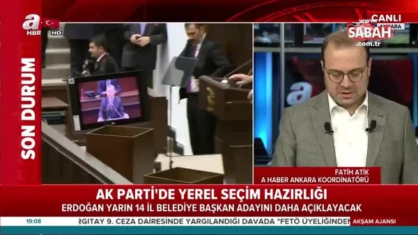 Başkan Erdoğan 14 ilin belediye başkan adayını açıklayacak