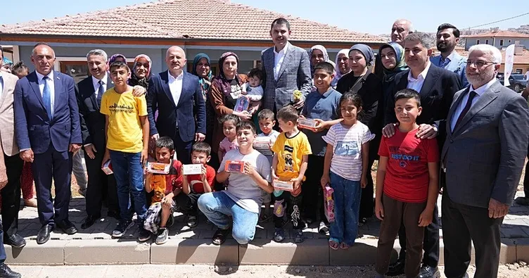 Evlerimiz de köyümüz de çok güzel oldu