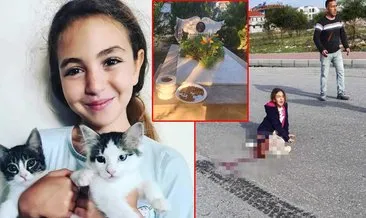 SON DAKİKA... Mahra Melin Pınar Köpeklerden kaçarken kamyonun altında kalmıştı: Talihsiz kızın mezarına büyük saygısızlık! #antalya