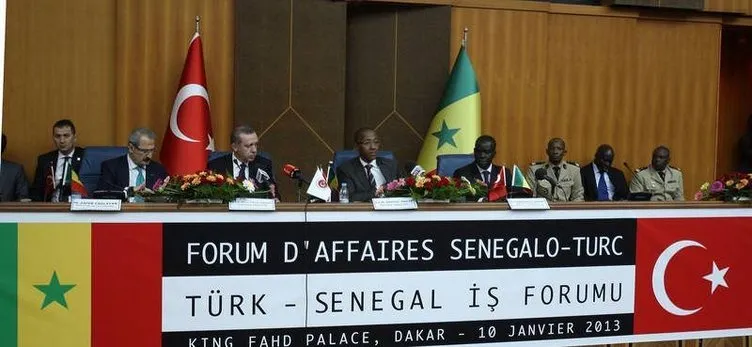 Başbakan Erdoğan Senegalde