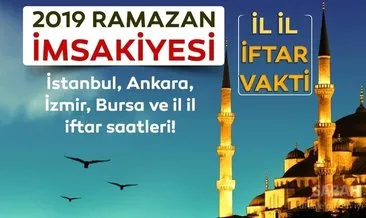 Bugün iftar saati kaçta? 2019 Ramazan imsakiye iftar saatleri burada - İstanbul, Ankara, Konya, Bursa, Kayseri 13 Mayıs iftara ne kadar kaldı?
