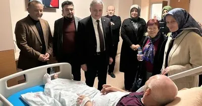 Vekil Bozkurt, yeni yıla hastanede girdi #zonguldak