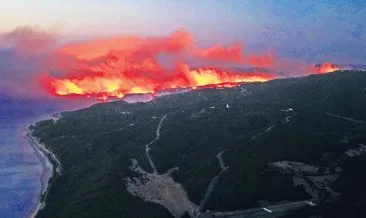 Gelibolu Yarımadası’nda alevlerle savaş