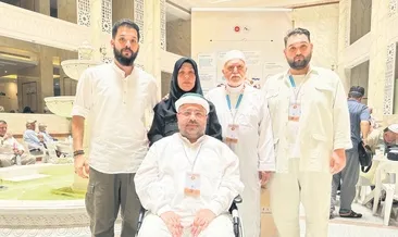 SMA hastası İsa Demirhan: Hac özlemi engel tanımadı