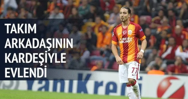 Galatasaraylı Tarık Çamdal, İsveç’te evlendi