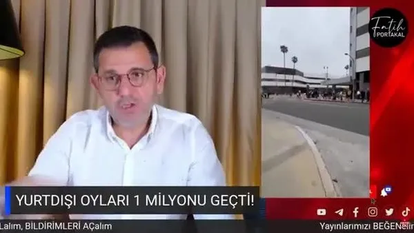 CHP yandaşı Fatih Portakal millet iradesini hazmedemedi! AK Partililere hakaret etti | Video
