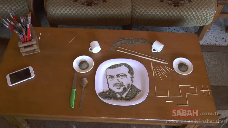 Filistinli ressam, seçim zaferinin ardından bakın ne yaptı?