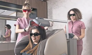 Lazer tedavisi ile saçlar gürleşiyor