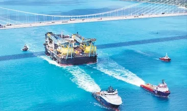 Boğaz’da vinç trafiği
