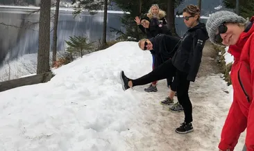 Kız kıza arınmaya gittiler