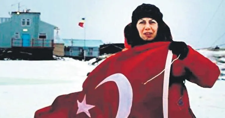 Beyaz kıtada ay yıldızlı misyon