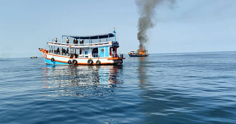 Dalış teknesinde feci yangın: ‘Ölüm adasında bir kişi daha can verdi