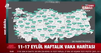 Son dakika: İllere göre haftalık vaka sayısını açıklandı! İşte İstanbul, İzmir ve Ankara’da son durum... | Video