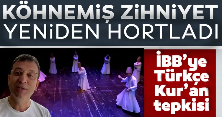 İBB AK Parti Grup Başkanvekili M. Tevfik Göksu’dan İBB’ye Türkçe Kur’an tepkisi