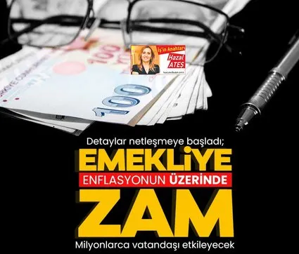 Son dakika: Memur tamam, sırada emeklide! Emekli zammında enflasyon detayı...