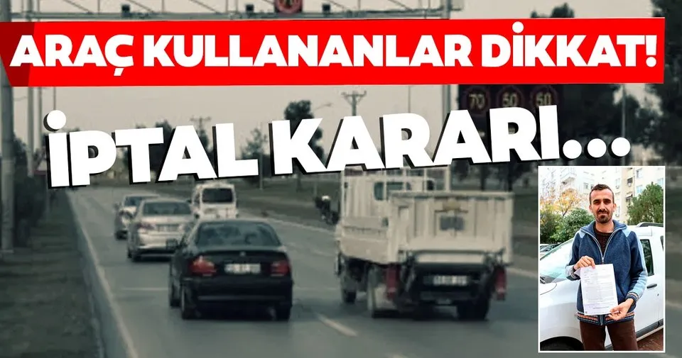 arac kullananlar dikkat 1 kilometrelik