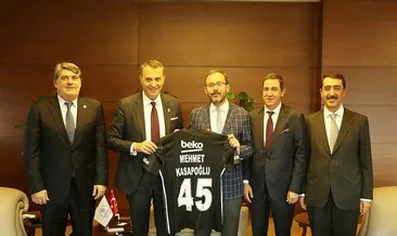 Bakan Kasapoğlu’na ziyaret