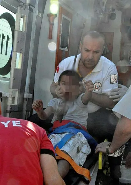 Zonguldak’ta inanılmaz kaza! Bisikletten düşen çocuk feci şekilde yaralandı
