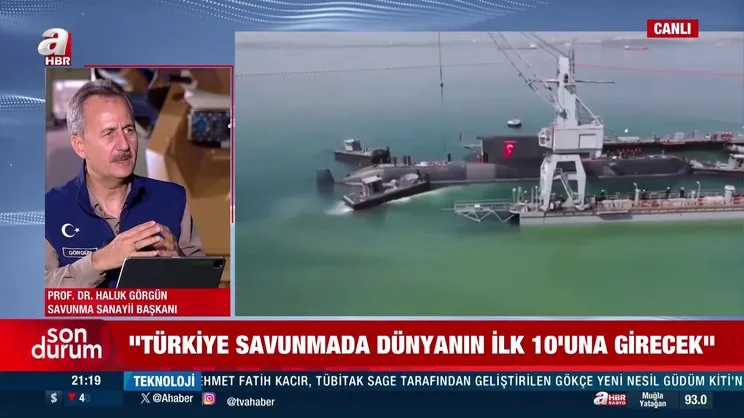 Savunma Sanayi Başkanı Haluk Görgün A Haber'de | Video