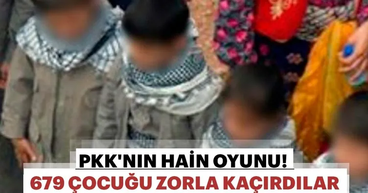 PKK/KCK’nın ağında 679 çocuk terörist var