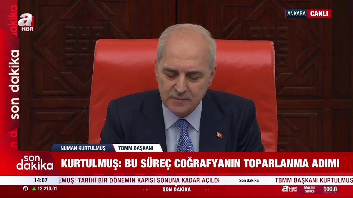 TBMM Başkanı Numan Kurtulmuş'tan Yeni Yasama Yılı açılışında önemli mesajlar: Tarihi bir kapı sonuna kadar açıldı | Video