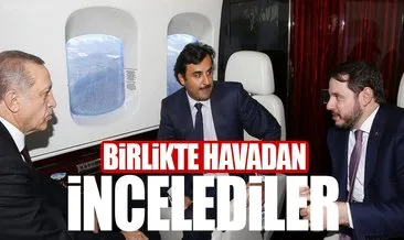 Cumhurbaşkanı Erdoğan, Katar Emiri’ni Trabzon’da karşıladı