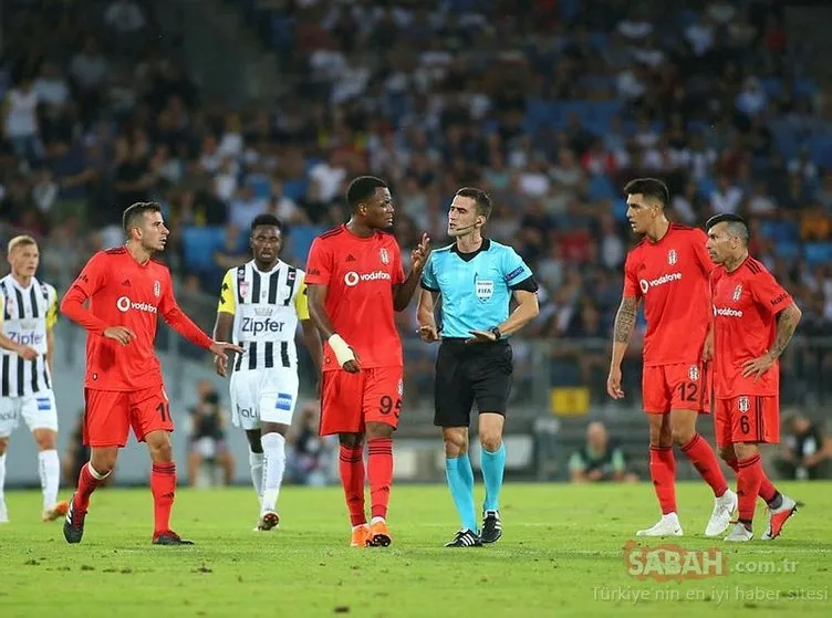 LASK Linz - Beşiktaş maçından kareler