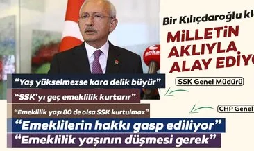 Kemal Kılıçdaroğlu ’EYT’ konusunda vatandaşın aklı ile resmen dalga geçti!