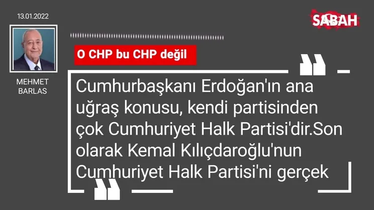 Mehmet Barlas | O CHP bu CHP değil