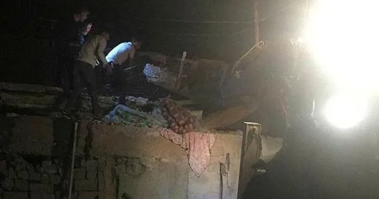 Cizre’de iki katlı ev çöktü: 2 ölü, 8 yaralı