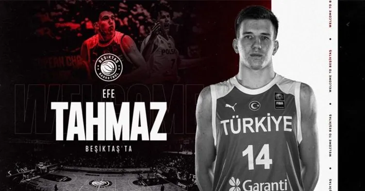 Beşiktaş, genç basketbolcu Efe Tahmaz’ı renklerine bağladı