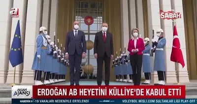 SON DAKİKA: Cumhurbaşkanlığı Külliyesi’nde AB ile kritik zirve! Doğu Akdeniz ve Gümrük Birliği mesajı | Video