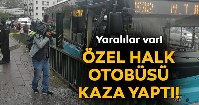 Ankara Da Otobus Kazasii Yaralilar Var Son Dakika Haberler