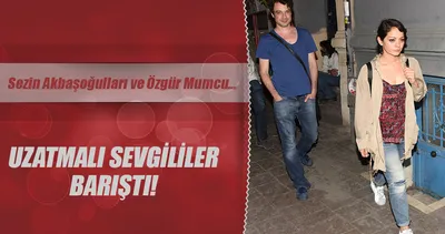 Uzatmalı sevgililer barıştı!